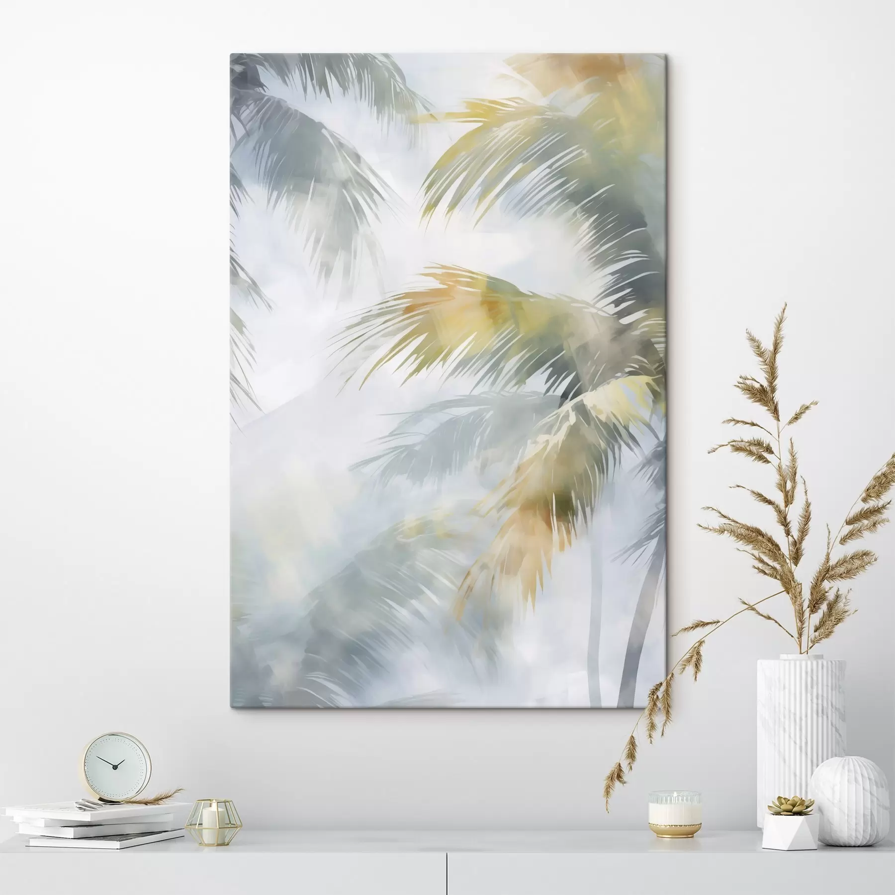 Картина Абстрактне зображення рослинності у живописі s48686