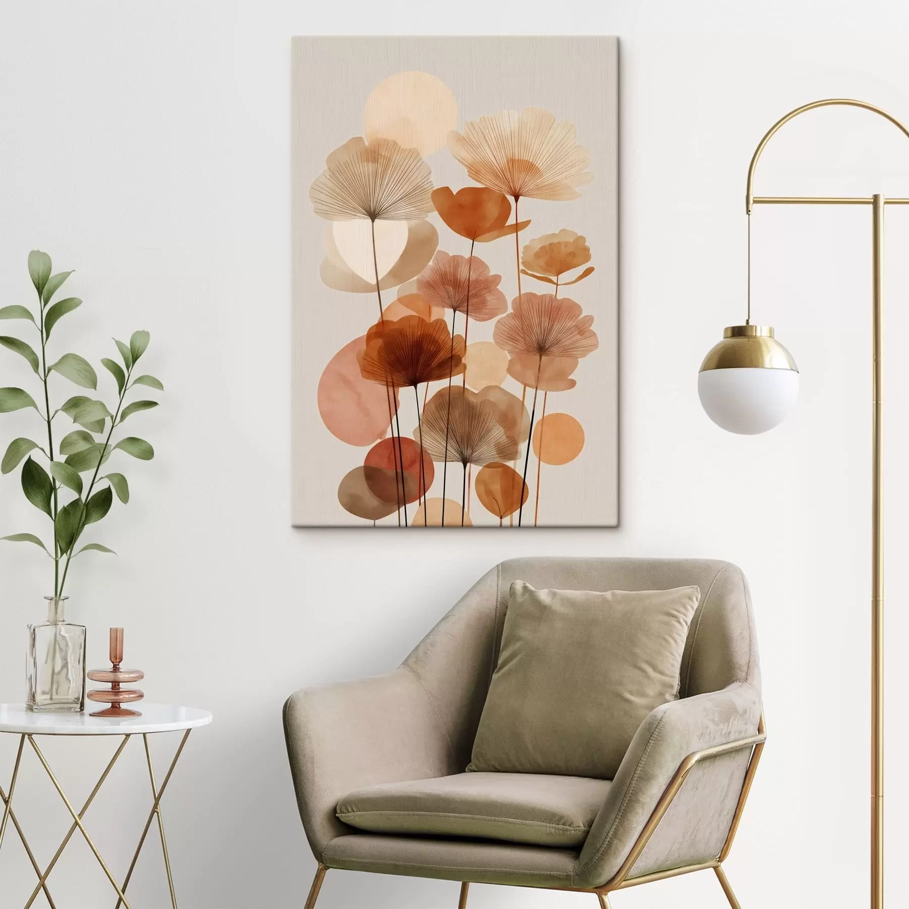 Картина Квіти бохо s48706