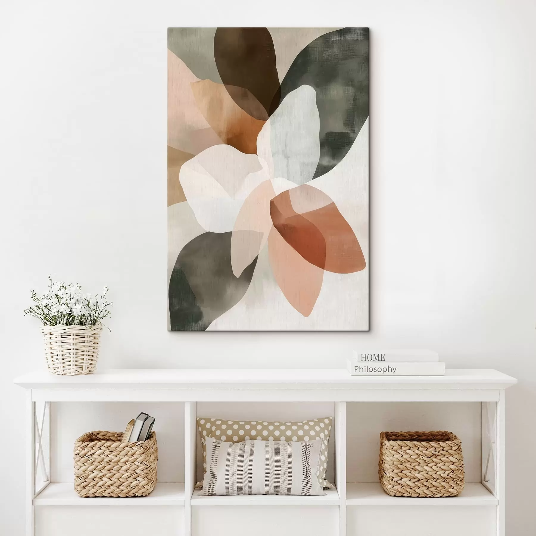 Картина Абстрактні квіти s48714