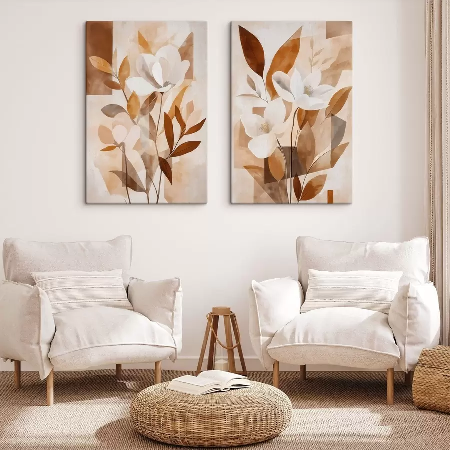 Картина Квіти бохо m30307