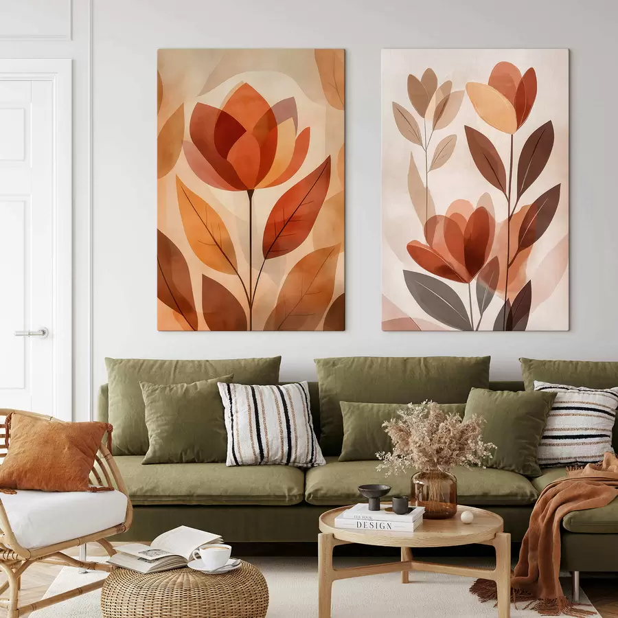 Картина Квіти бохо m30308