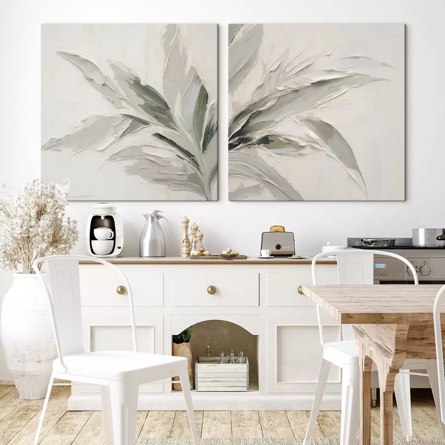 Картина Абстрактний живопис, що імітує рослинність m30342