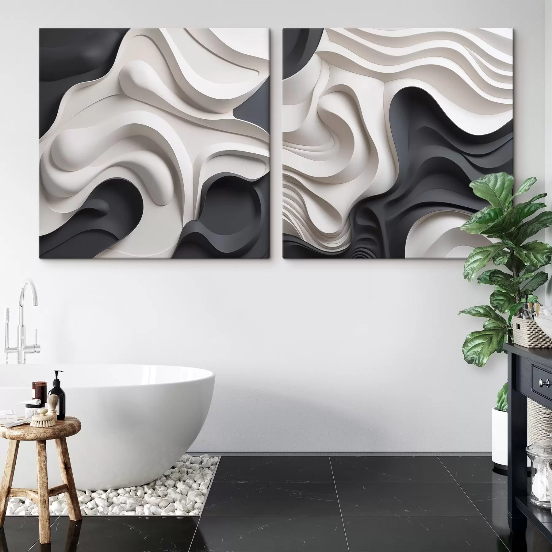 Картина Абстрактна композиція m30343