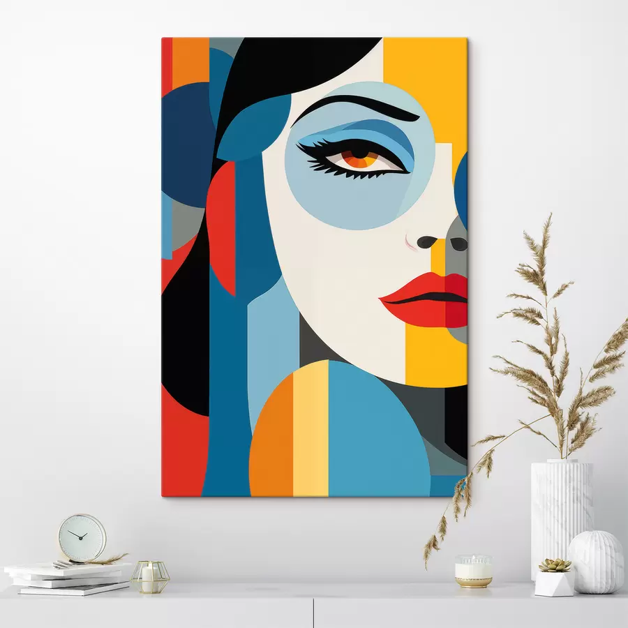 Картина Абстрактний портрет s48949