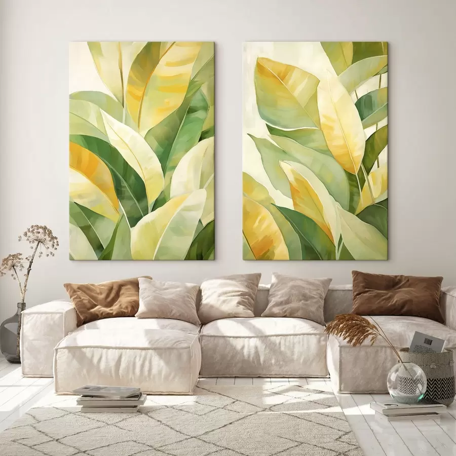 Картина листя m30399