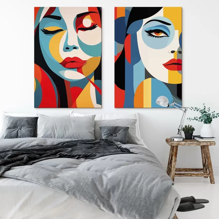 Картина Абстрактні портрети m30402