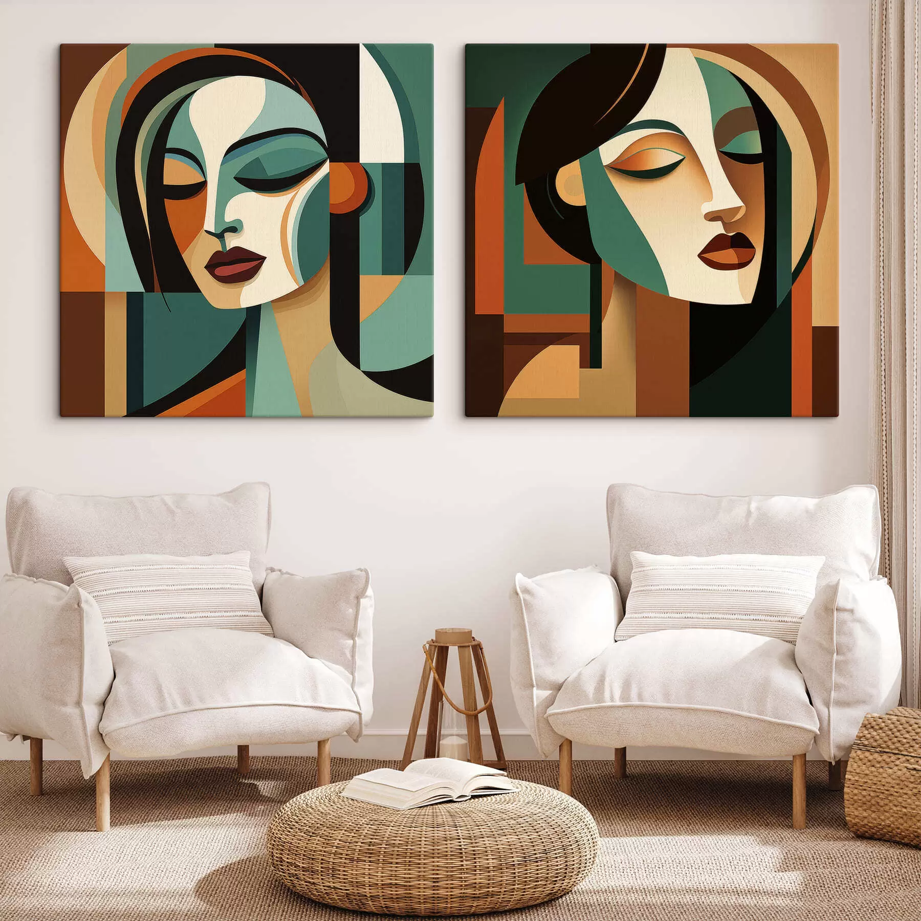 Картина Абстрактні портрети m30403