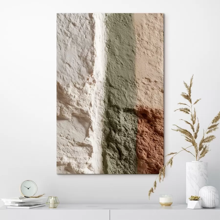 Картина Мінімалістичні вертикальні смуги на фактурній поверхні s48800