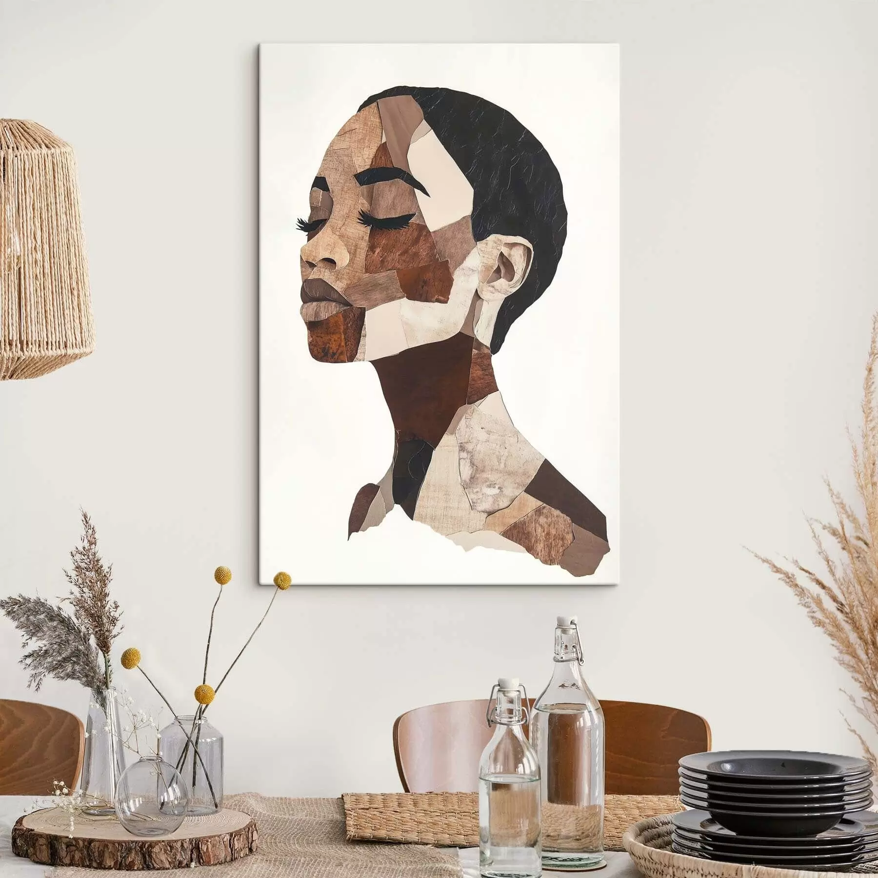 Картина Абстрактний портрет жінки s48923