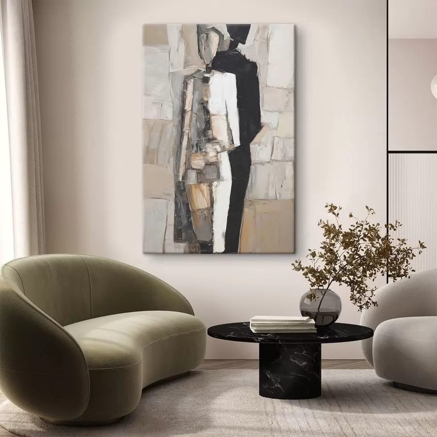 Картина Абстрактні силуети пари s48924