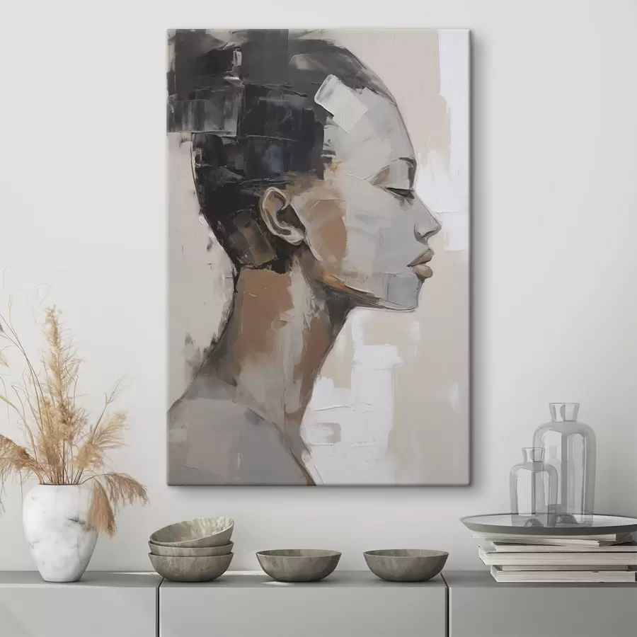 Картина Жіночий портрет у стилі старовинного живопису s48975