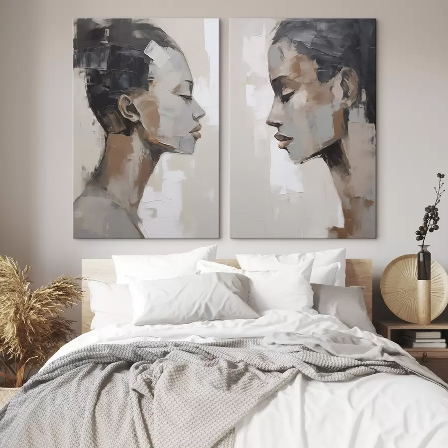 Картина Жіночий портрет у стилі старовинного живопису m30407