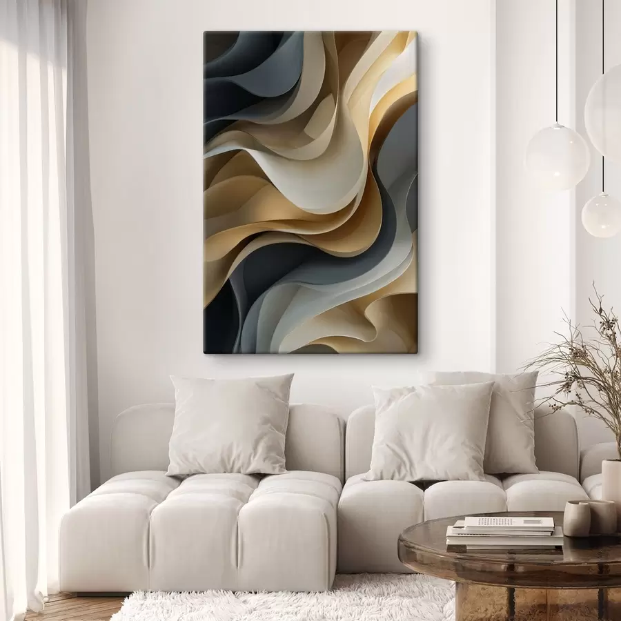 Картина Абстрактні хвилі s49033