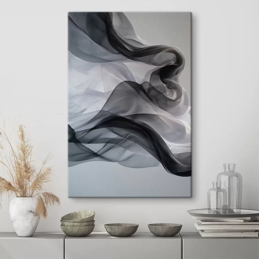 Картина Задимлена абстракція s49035