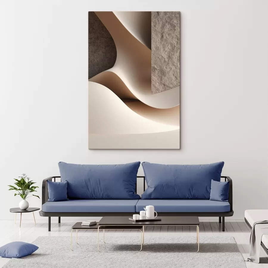 Картина Текстурований пісочний потік s49044