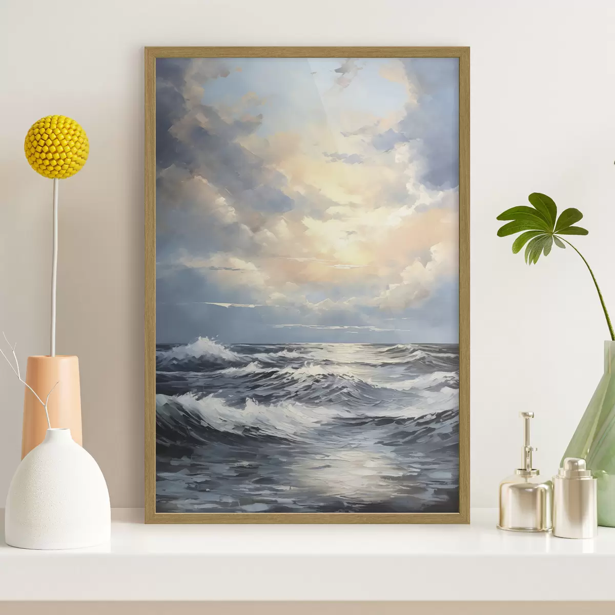 Постер Вечірнє небо над морем f49049