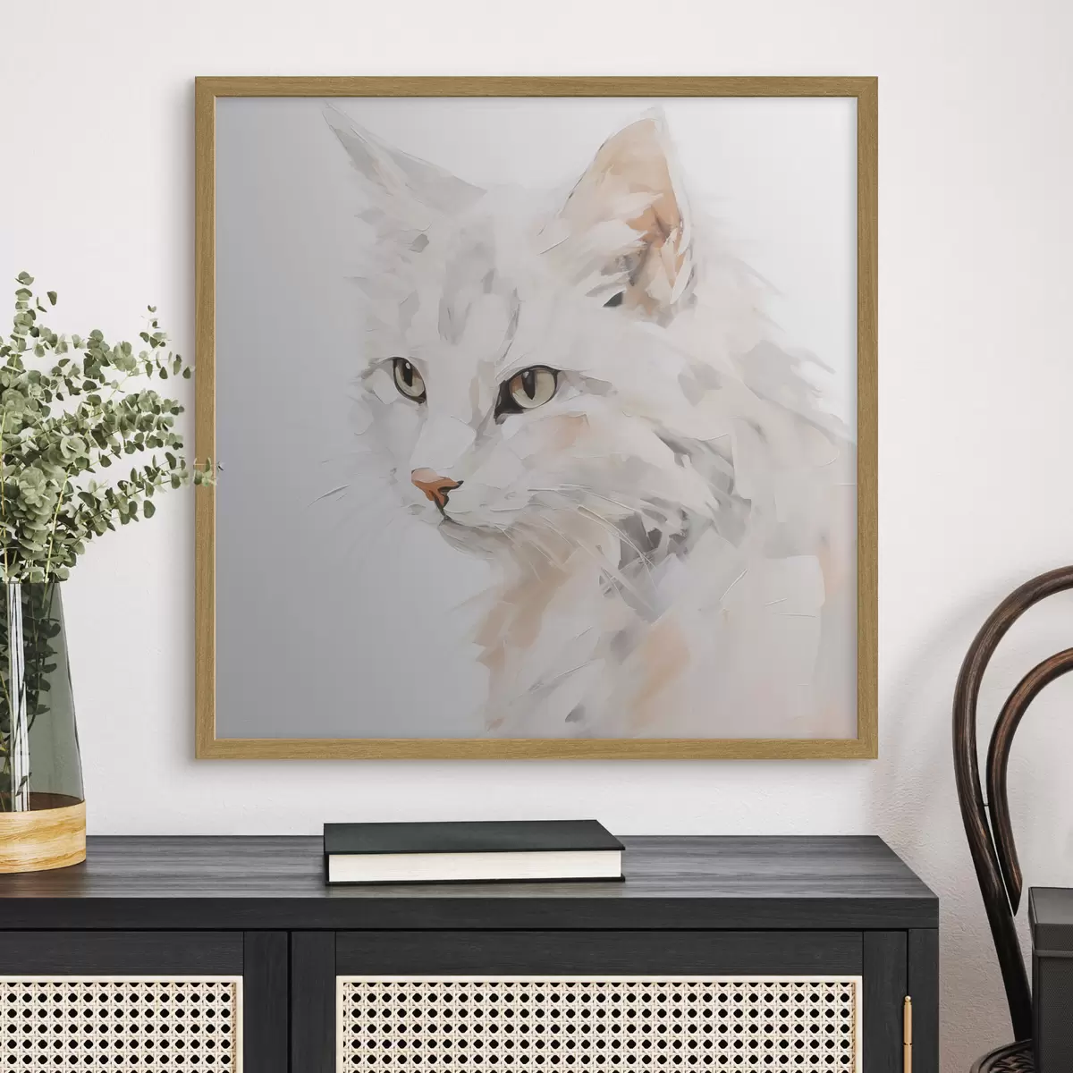Постер Картина з імітацією кота f49060