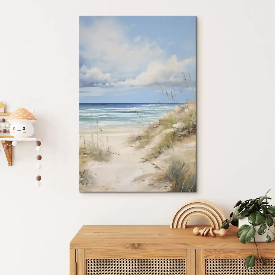 Картина Картина, що імітує морський пейзаж s49501