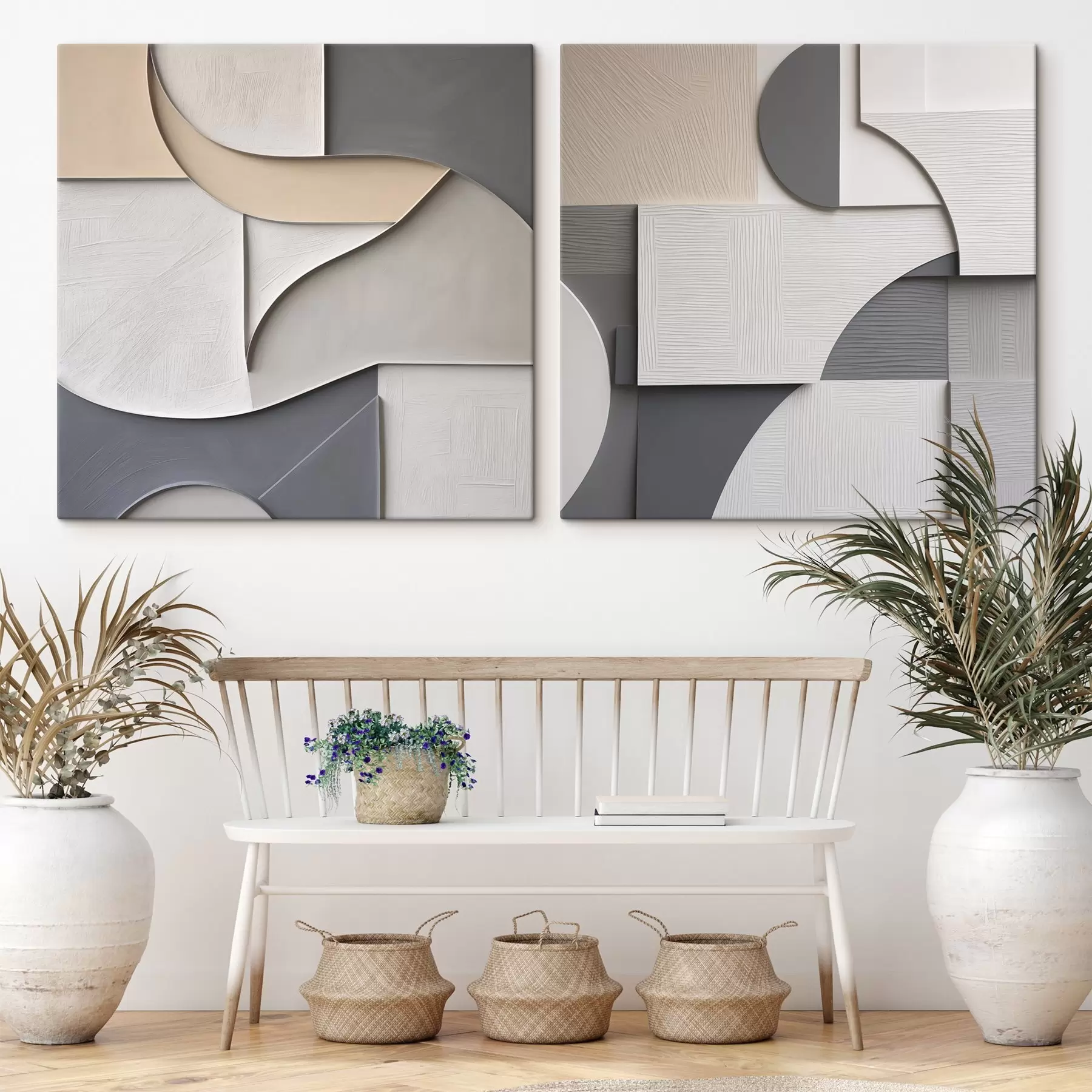Картина Абстрактна, плоска ілюстрація m30736