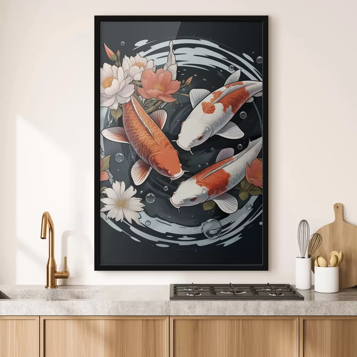 Постер Короп коі f50035