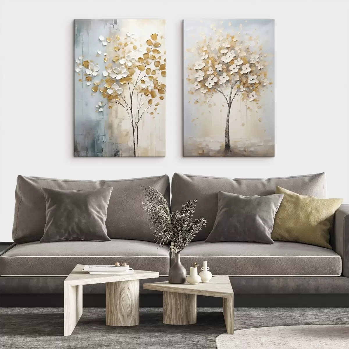 Картина Абстрактне дерево, імітація живопису m31065