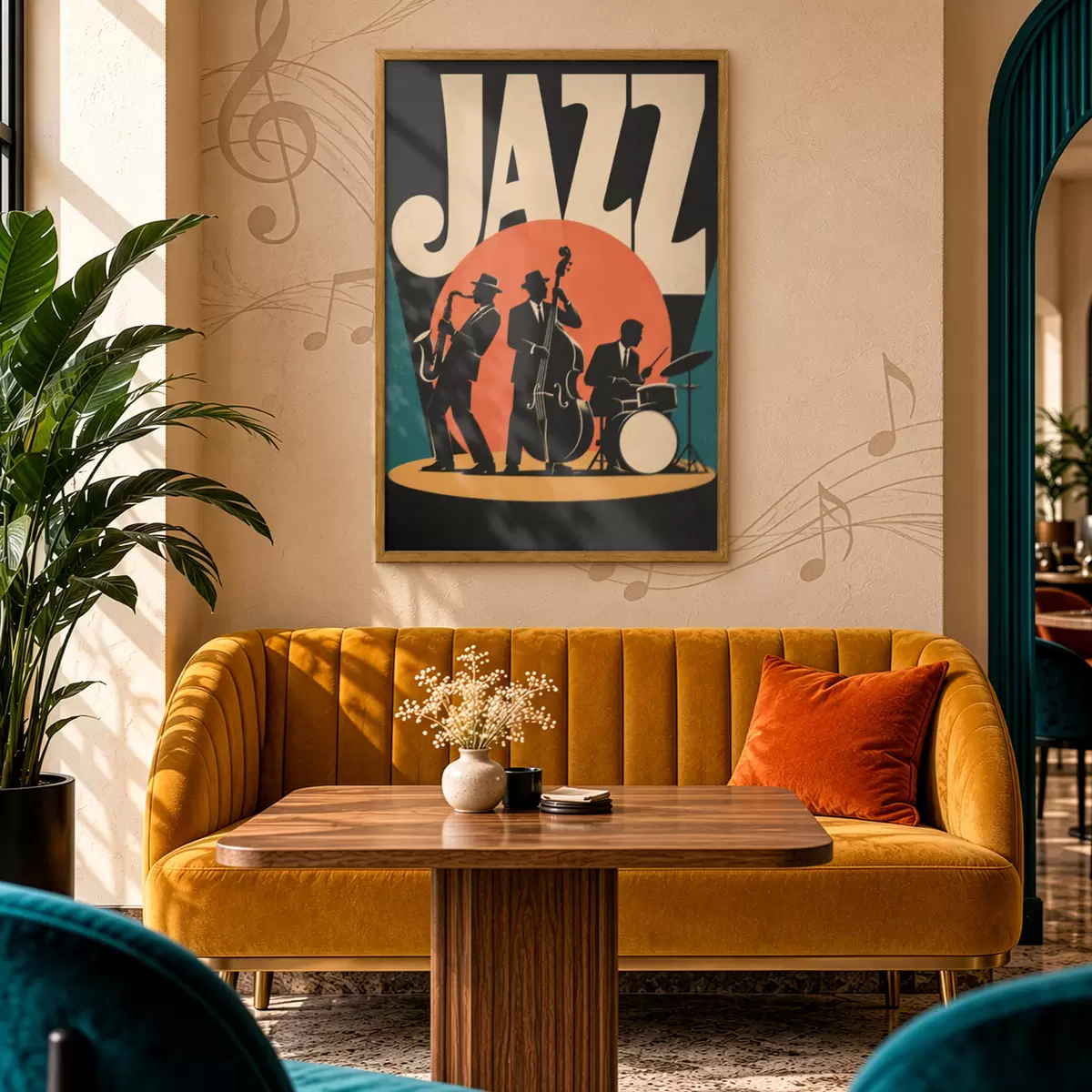 Постер Живий джаз: ритм і душа в єдиному цілому f50921