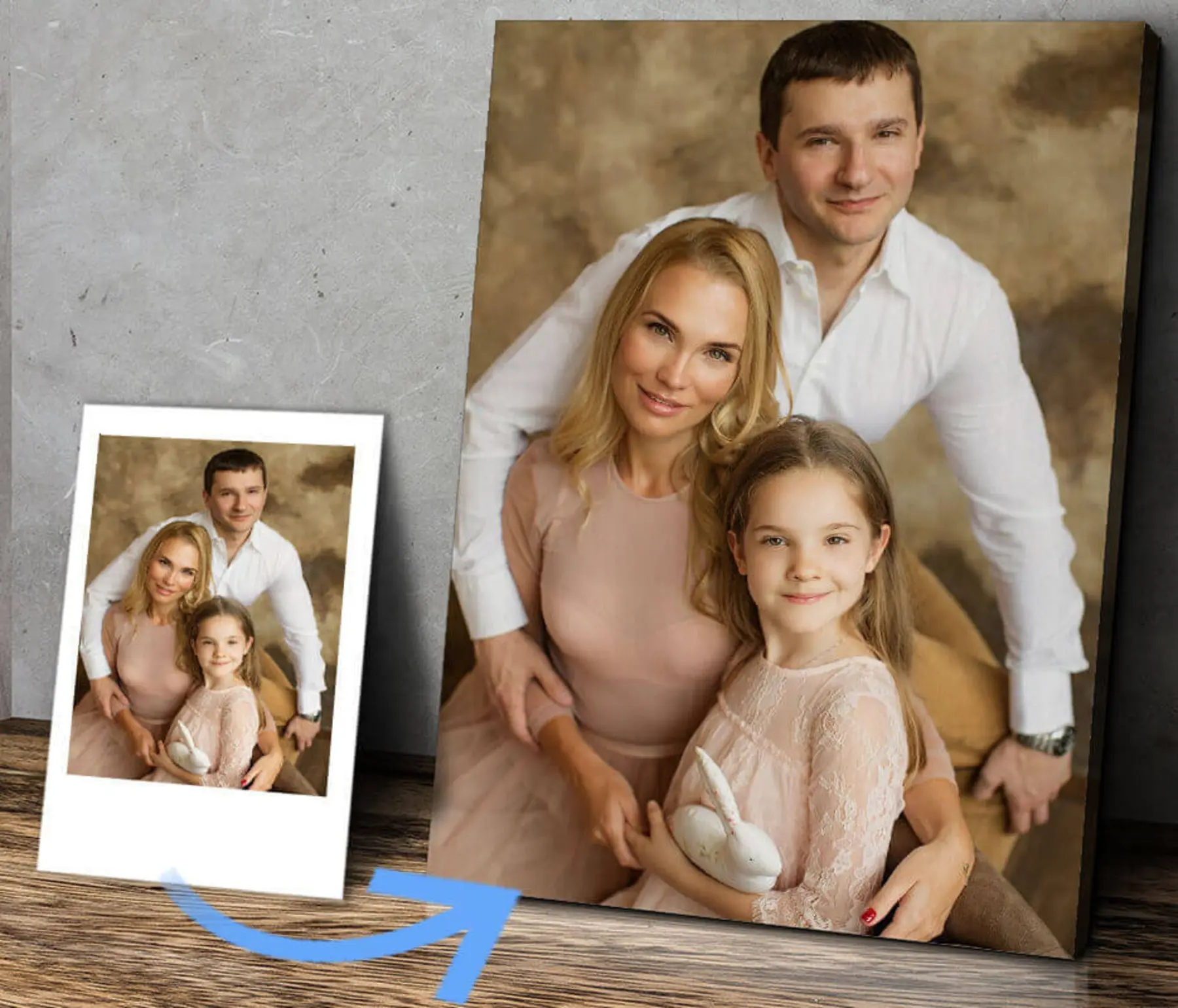 Картина Портрет на полотні s31869