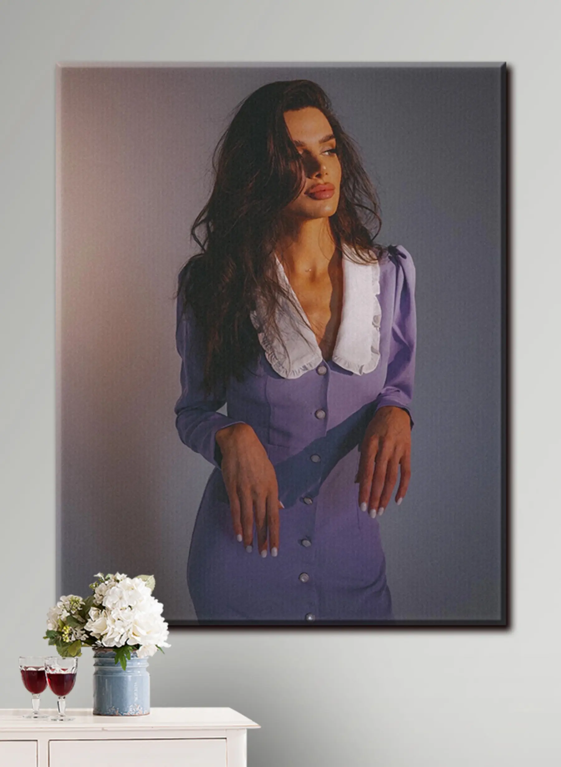 Картина Виготовлення художньої картини з фото s33240