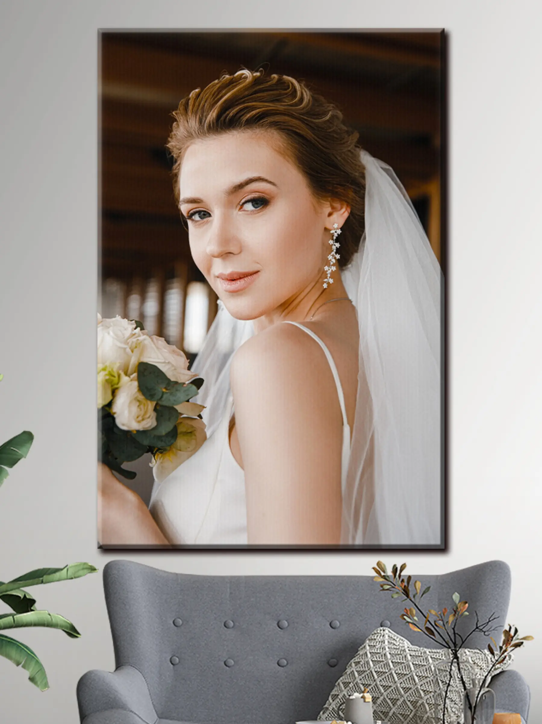 Картина Виготовлення фотопортрету на холсті s33261