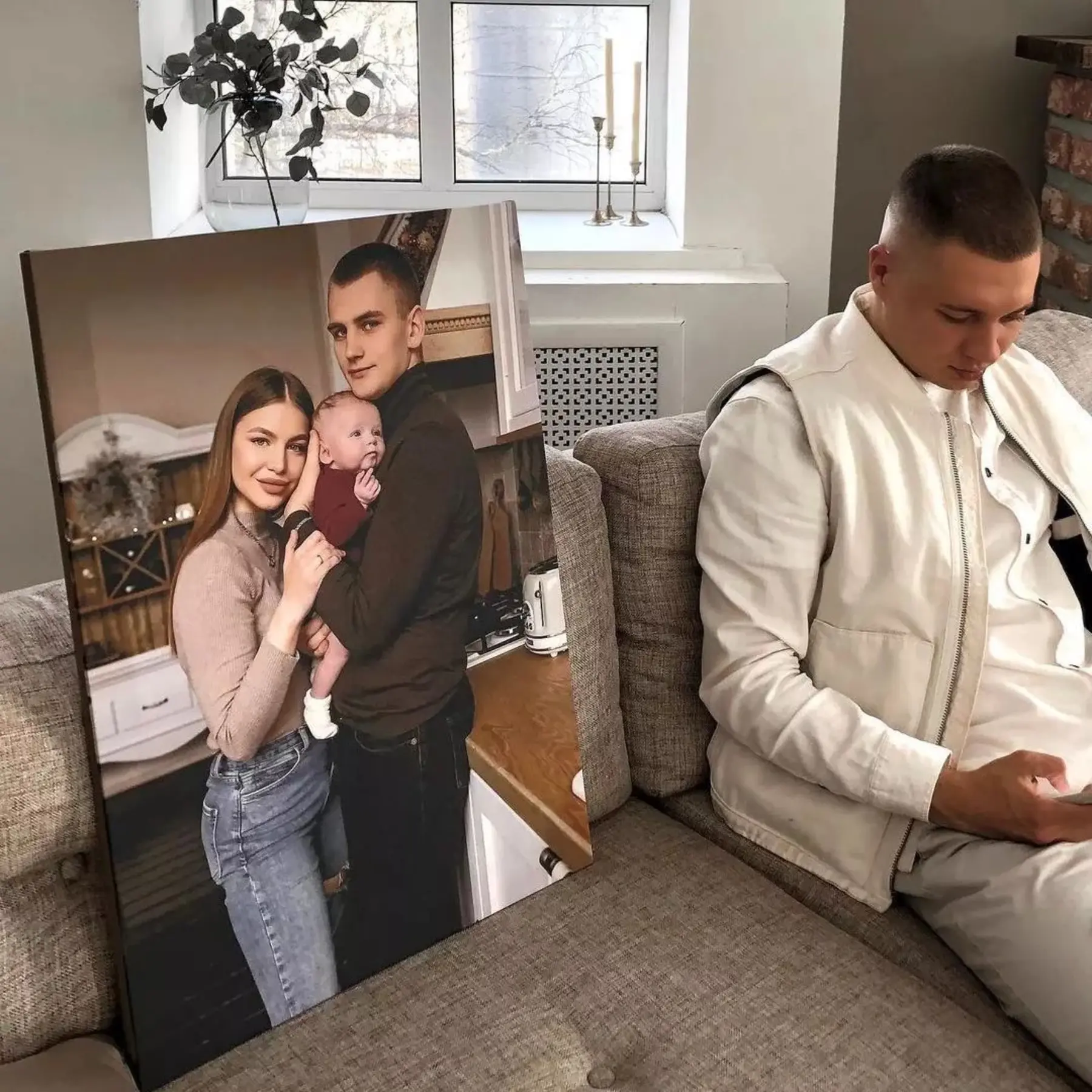 Картина Створення портрета аквареллю з фотографії s34675
