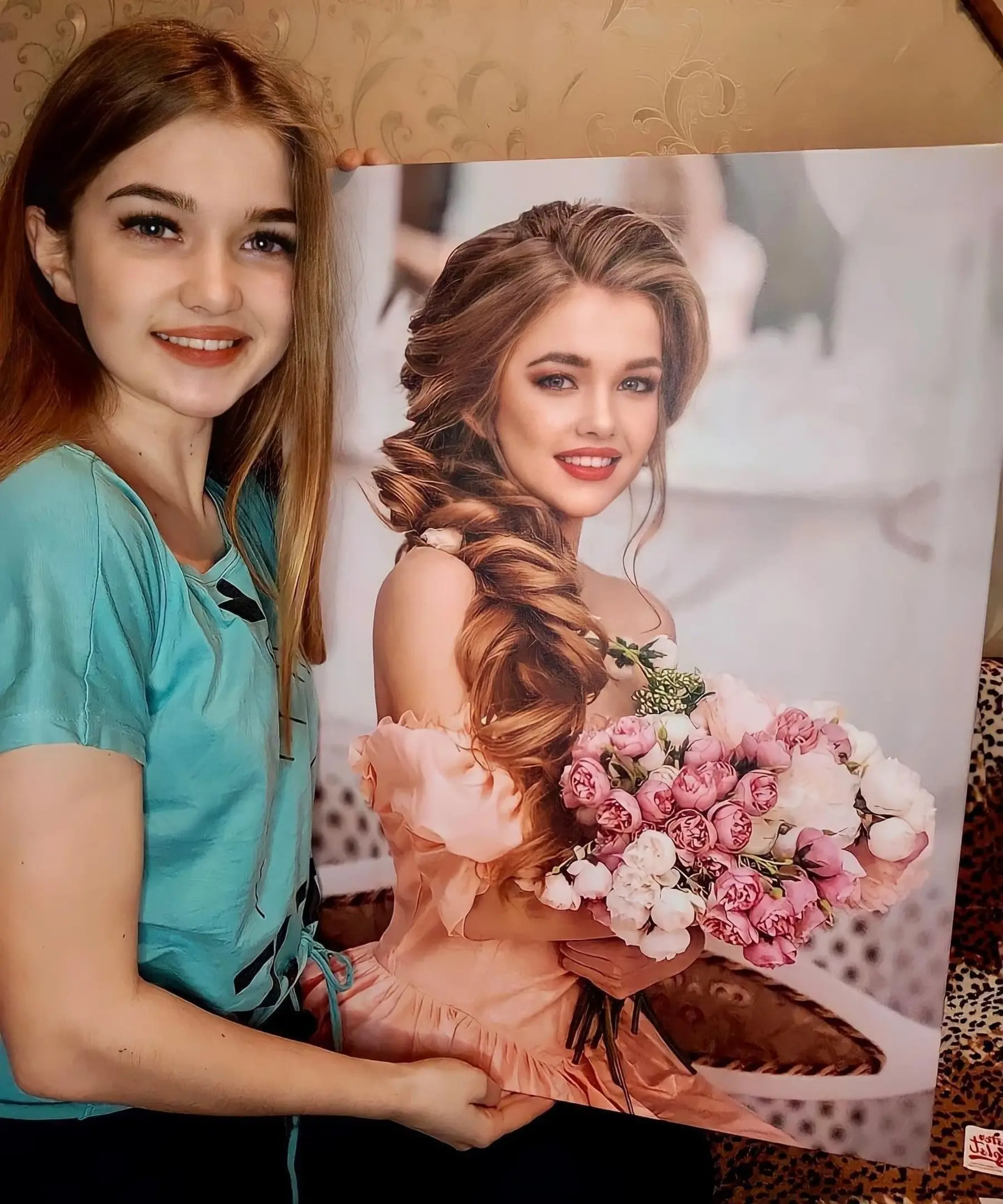 Картина Створення портрета аквареллю з фотографії s34695
