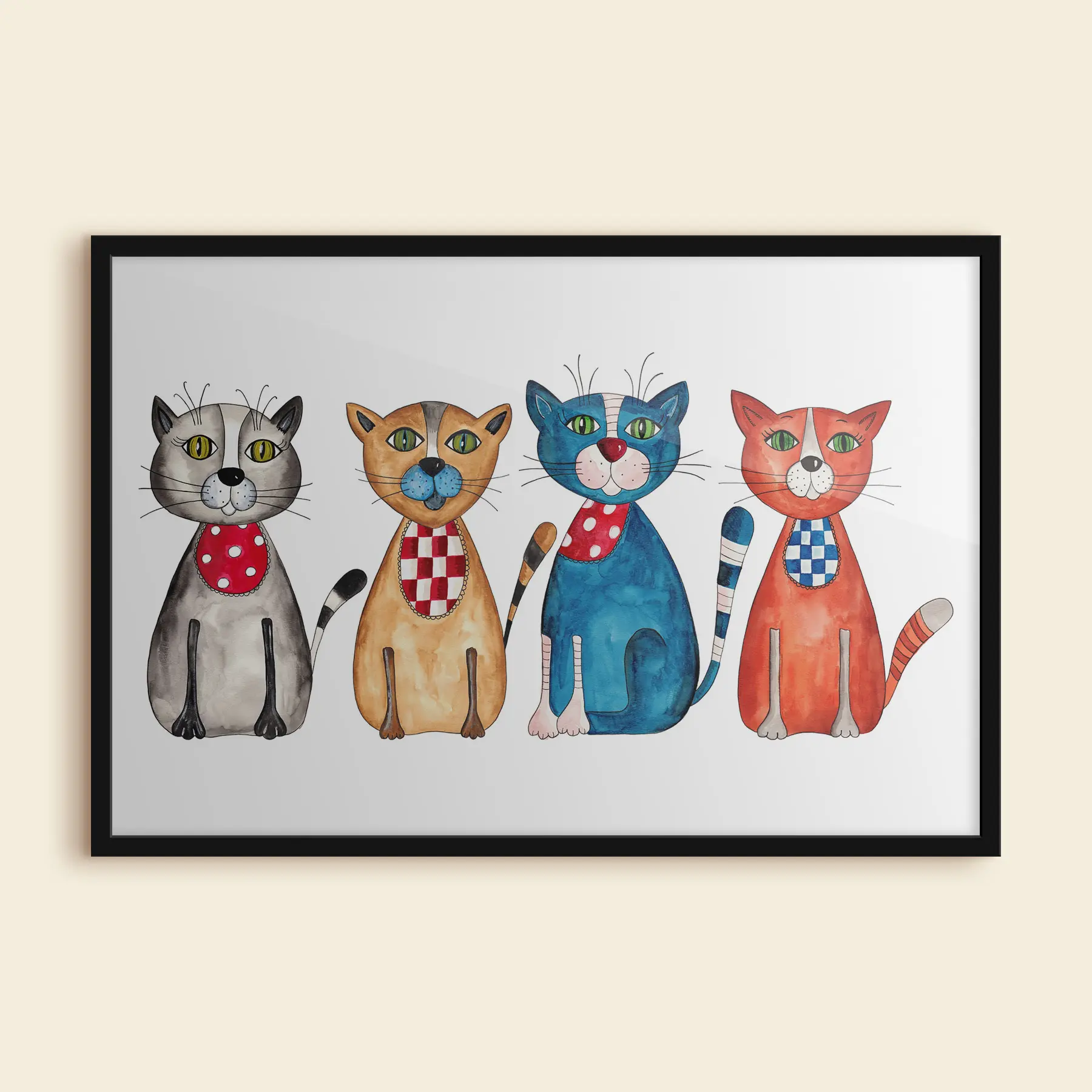 Картина Коти, хребетні та питні судини f08754