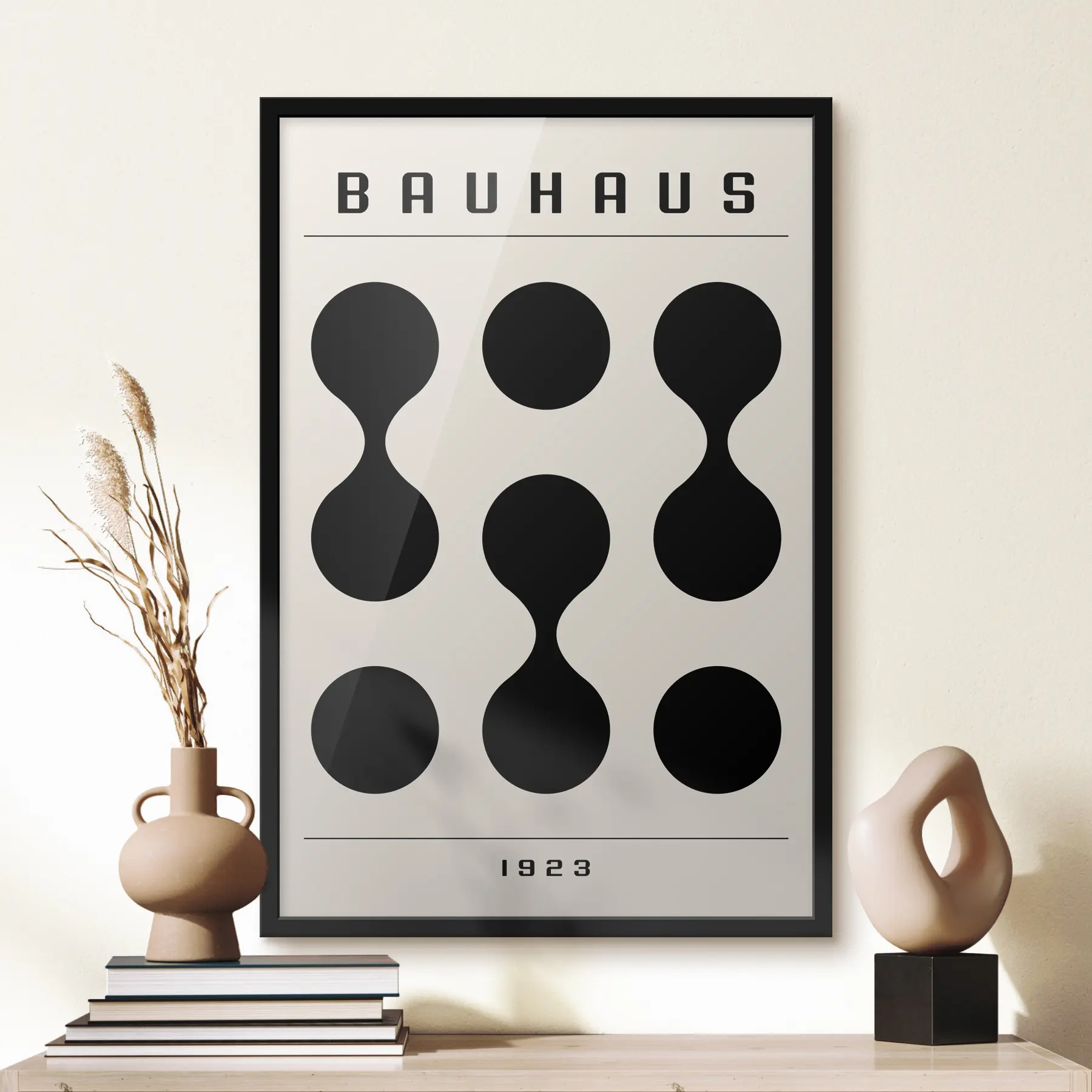 Картина Абстракція Bauhaus f35909