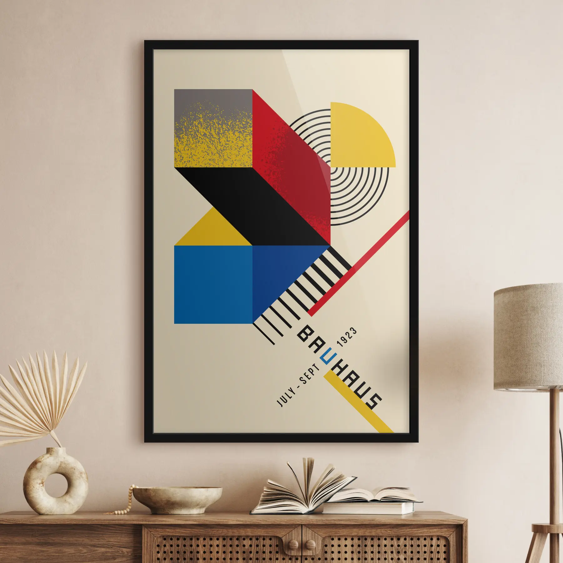 Картина Абстракція Bauhaus f36279
